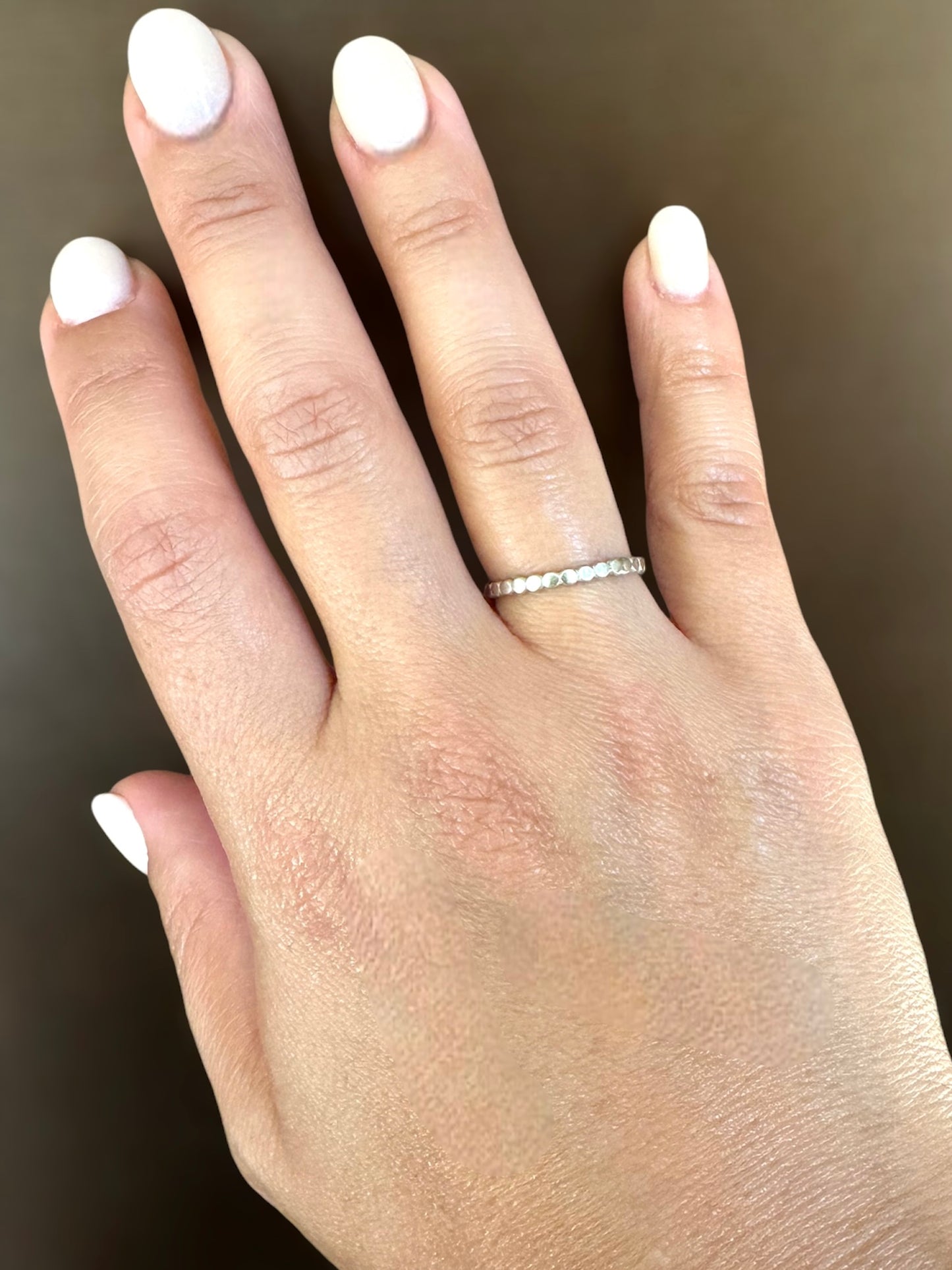 Sterling silver Nodi Band