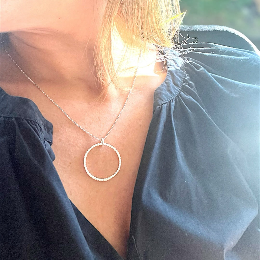 Sterling silver Nodi Necklace