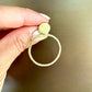 14k yellow gold Luna Earrings - midi