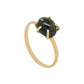 14k yellow gold & green tourmaline Drops Ring